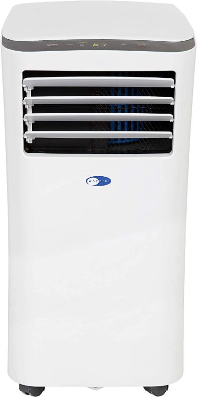 Photo 1 of Whynter ARC-102CS Compact Size 10,000 BTU Portable Air Conditioner, Dehumidifier, Fan with Carbon and SilverShield Filter for Rooms, 215 sq ft, White
