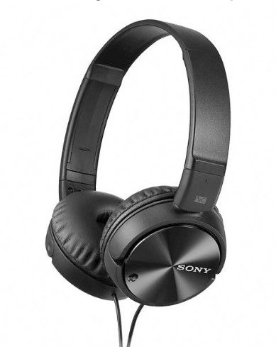 Photo 1 of Sony Noise Canceling On-Ear Wired Headphones (MDRZX110NC)

