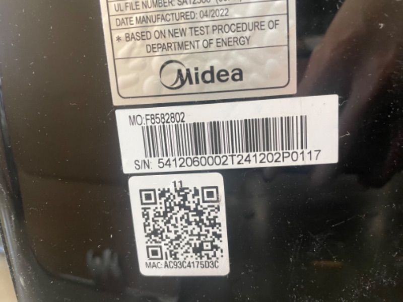 Photo 6 of Midea Duo 12,000 BTU (10,000 BTU SACC) HE Inverter Ultra Quiet Portable Air Conditioner, Cools up to 450 Sq. Ft., Works with Alexa/Google Assistant, Includes Remote Control & Window Kit
