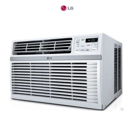 Photo 1 of (PARTS ONLY) LG 12000 BTU 115V Window Air Conditioner with Three Fan Speeds and Remote Control