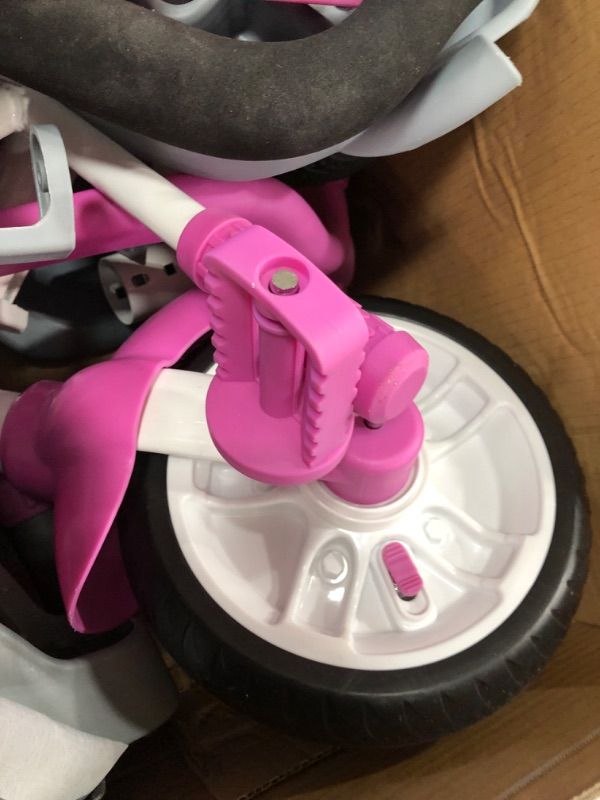 Photo 6 of Little Tikes Perfect Fit 4-in-1 Trike, Pink, 9 months - 5 years
