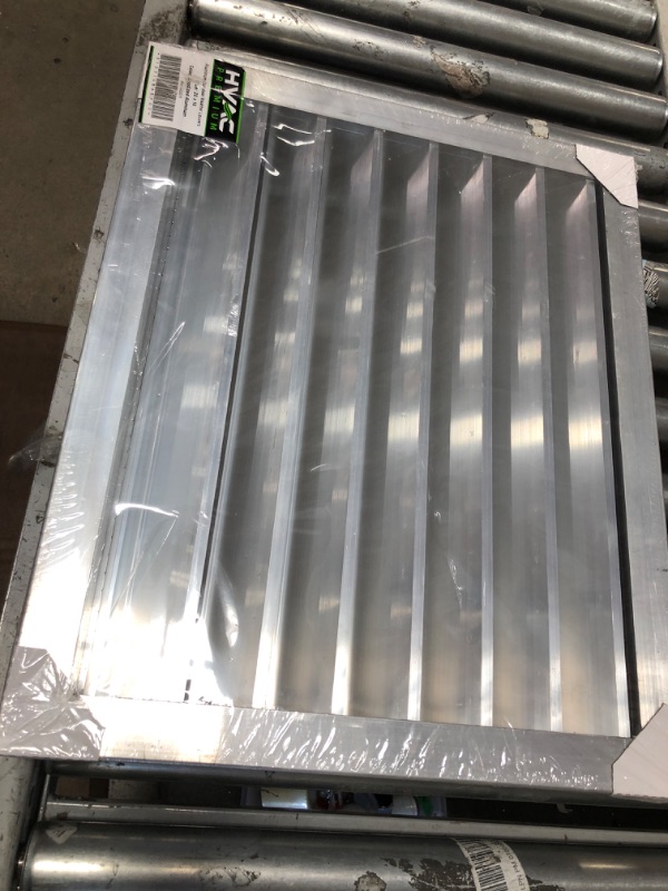 Photo 2 of 20"W X 16"H ALUMINUM OUTDOOR WEATHER PROOF LOUVER
