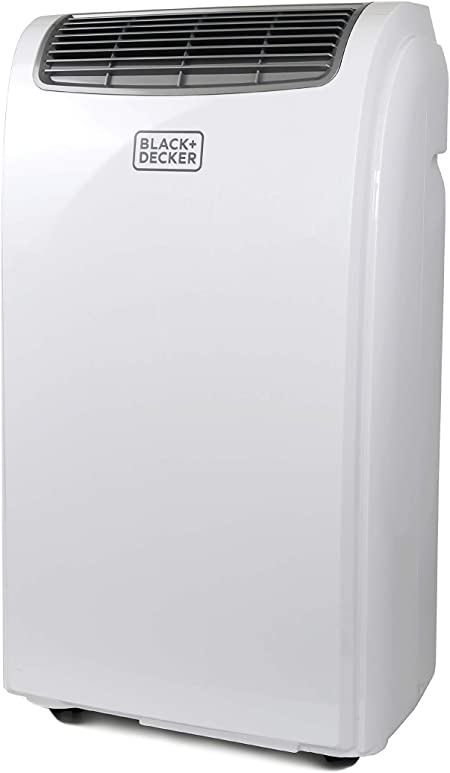 Photo 1 of BLACK+DECKER 8,000 BTU Portable Air Conditioner with Remote Control, White26 x 16.5 x 11.5 inches

