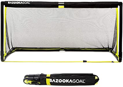 Photo 1 of Bazookagoal Original Solid Frame Pop Up Goal | Portable Goal Posts - Folding Football Goal 6 x 3 ft
