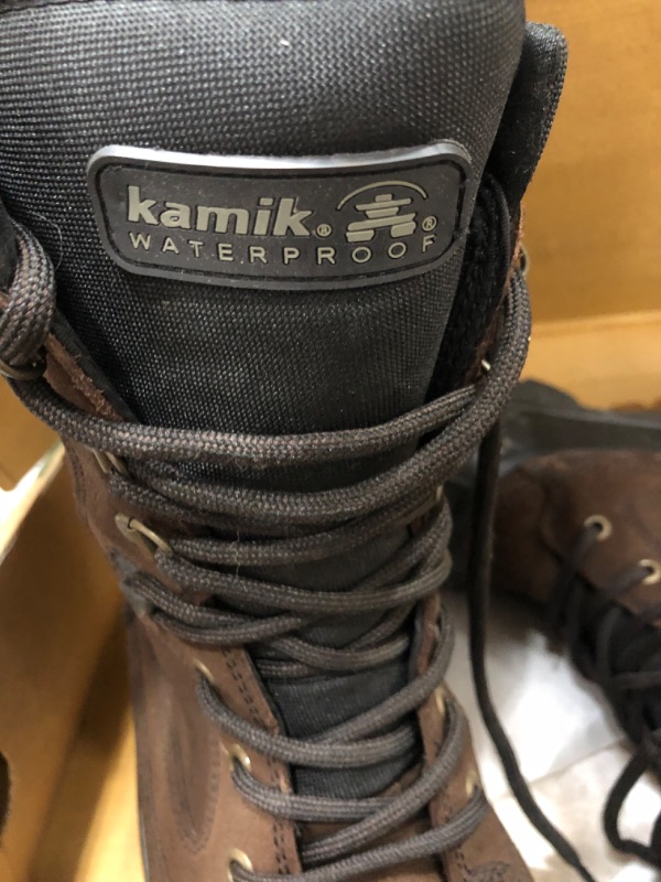 Photo 3 of Kamik Men's Nationplus Waterproof Winter Boots
 size 11 **used, minor damages**