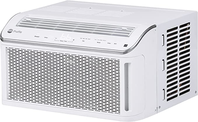 Photo 1 of DOES NOT BLOW OUT AIR--GE Profile Ultra Quiet Window Air Conditioner 8,100 BTU, WiFi Enabled Energy Efficient for Medium Rooms, Easy Installation with Included Kit, 8K Window AC Unit, Energy Star, White
