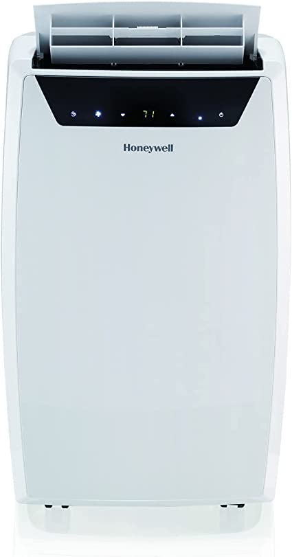 Photo 1 of Honeywell Classic Portable Air Conditioner with Dehumidifier & Fan, Cools Rooms Up to 700 Sq. Ft. with Drain Pan & Insulation Tape, MN4CFSWW9 (White), 29.400. missing window vent adaptor piece
