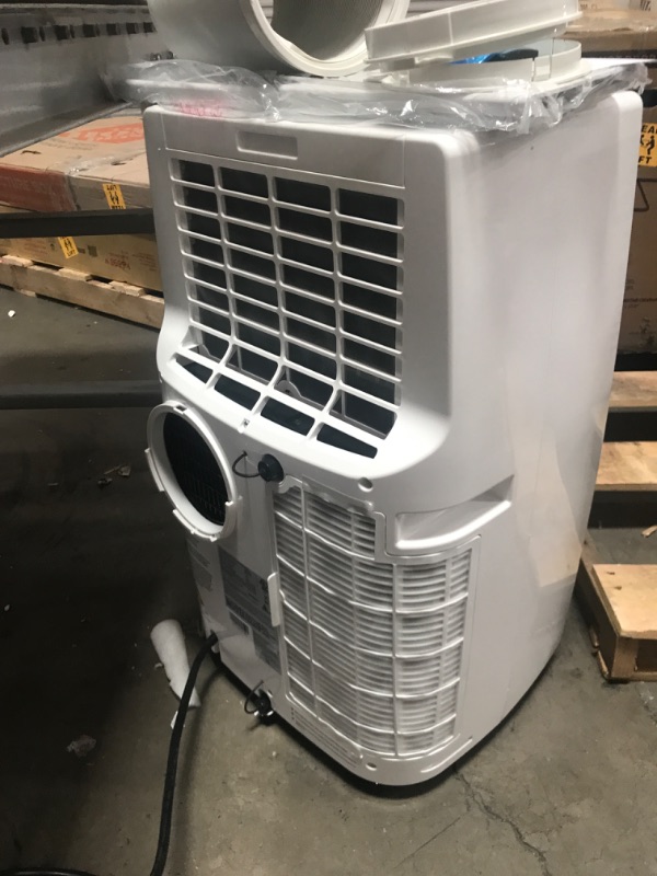 Photo 4 of Honeywell Classic Portable Air Conditioner with Dehumidifier & Fan, Cools Rooms Up to 700 Sq. Ft. with Drain Pan & Insulation Tape, MN4CFSWW9 (White), 29.400. missing window vent adaptor piece
