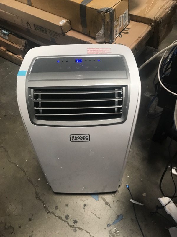 Photo 2 of BLACK+DECKER BPACT12WT Large Spaces Portable Air Conditioner, 12,000 BTU, White
