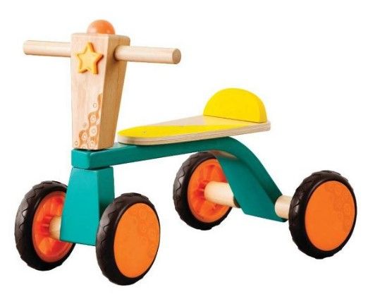 Photo 1 of B. toys Wooden Toddler Bike Smooth Rider

