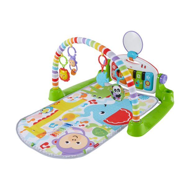 Photo 1 of Fisher-Price FVY57 Deluxe Kick & Play Piano Gym&#44; Green
