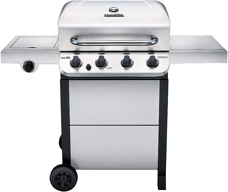 Photo 1 of Char-Broil 463377319 Performance 4-Burner Cart Style Liquid Propane Gas Grill