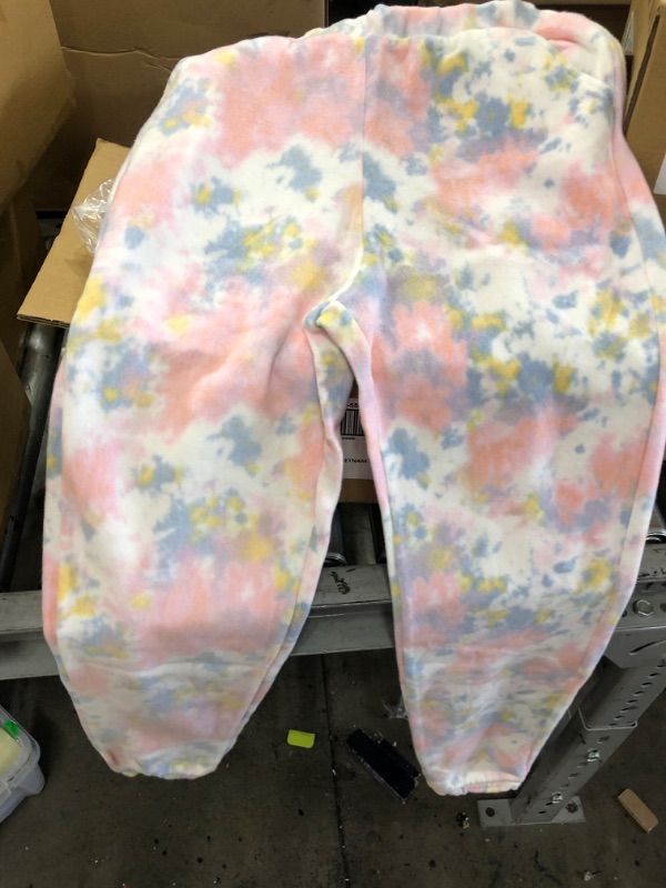 Photo 2 of CAT AND JACK WARM TIE DYE PANTS GIRLS SIZE 14/16 **6 PANTS**
