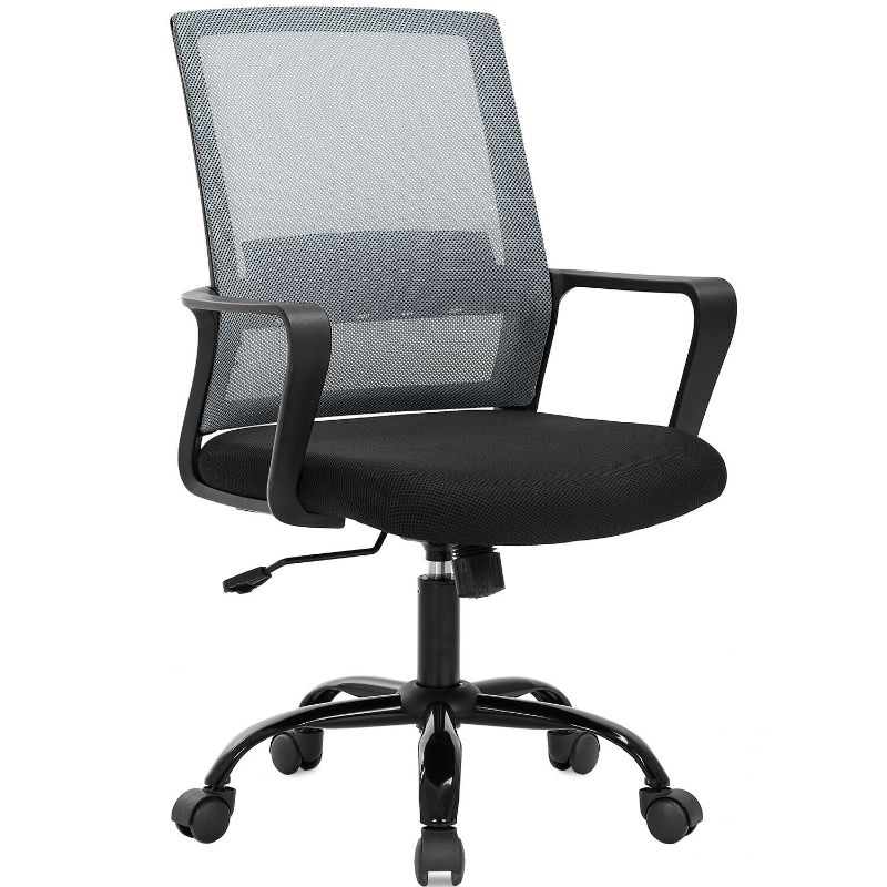 Photo 1 of Home Office Chair Ergonomic Cheap Desk Chair Swivel Rolling Computer Chair
