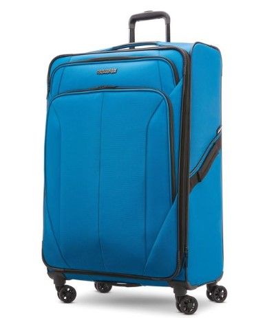 Photo 1 of American Tourister Phenom Softside Medium Checked Spinner Suitcase

