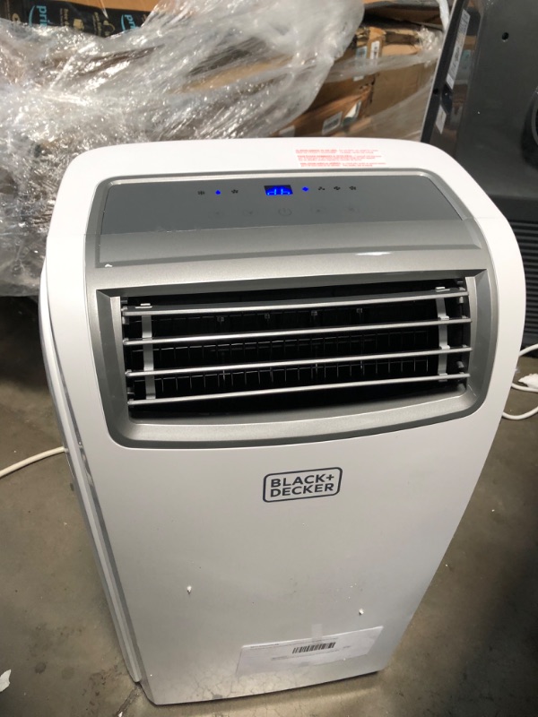 BLACK+DECKER BPACT12WT Large Spaces Portable Air Conditioner, 12,000