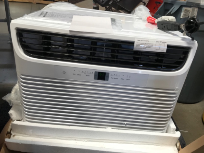 Photo 2 of (DOES NOT FUNCTION)8,000 BTU Window Air Conditioner with Supplemental Heat and Slide Out Chassis - Frigidaire FHWH082WA1

