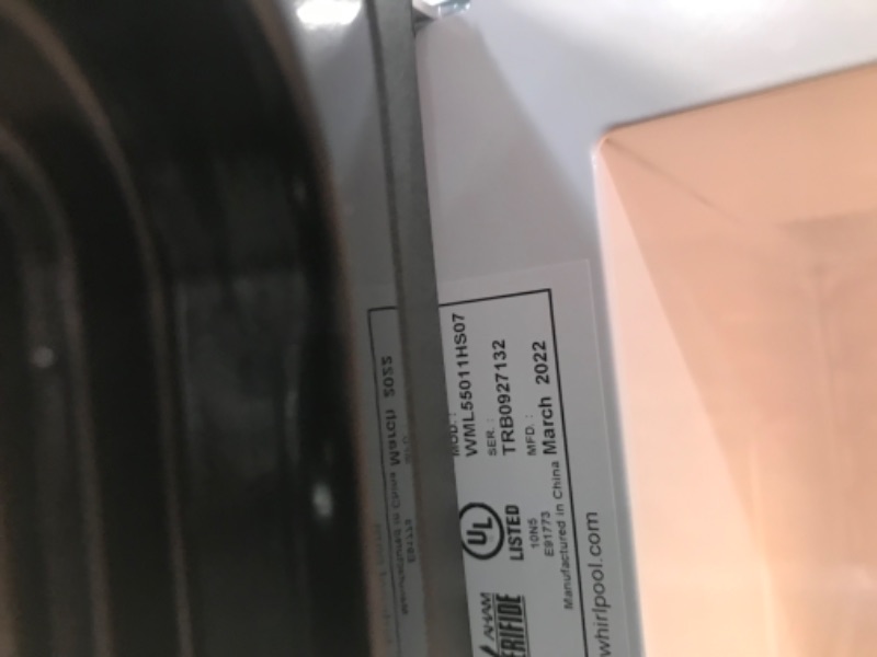 Photo 4 of (DENTED COMPONENT&SIDES/CORNER) Whirlpool 1.1 cu. ft. Over the Range Low Profile Microwave Hood Combination in Stainless Steel