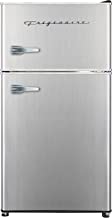 Photo 1 of (DENTED CORNER/DOOR) Frigidaire EFR341, 3.2 cu ft 2 Door Fridge and Freezer, Platinum Series, Stainless Steel, Double