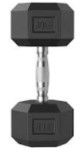 Photo 1 of 30lb rubber hex dumbbell