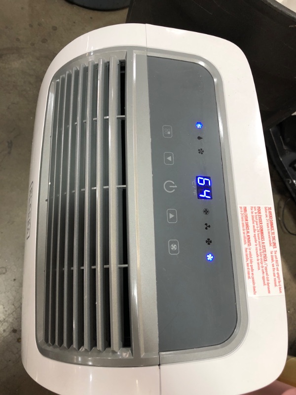 Photo 2 of (non funtional touch pad) BLACK+DECKER™ 8,000 BTU Portable Air Conditioner