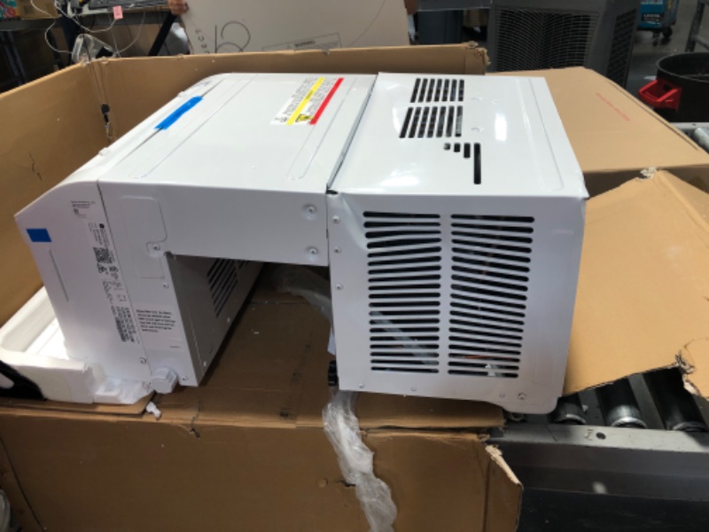 Photo 3 of (dented) GE Profile ClearView Window Air Conditioner 6,100 BTU, WiFi Enabled, Ultra Quiet for Small Rooms, Full Window View with Easy Installation, Energy-Efficient Cooling, 6K Window AC Unit, White