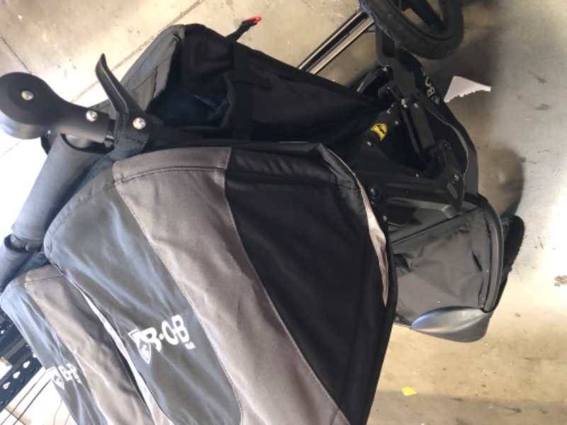 Photo 9 of (Missing Trays) BOB Gear Revolution Flex 3.0 Duallie Double Jogging Stroller, Graphite Black