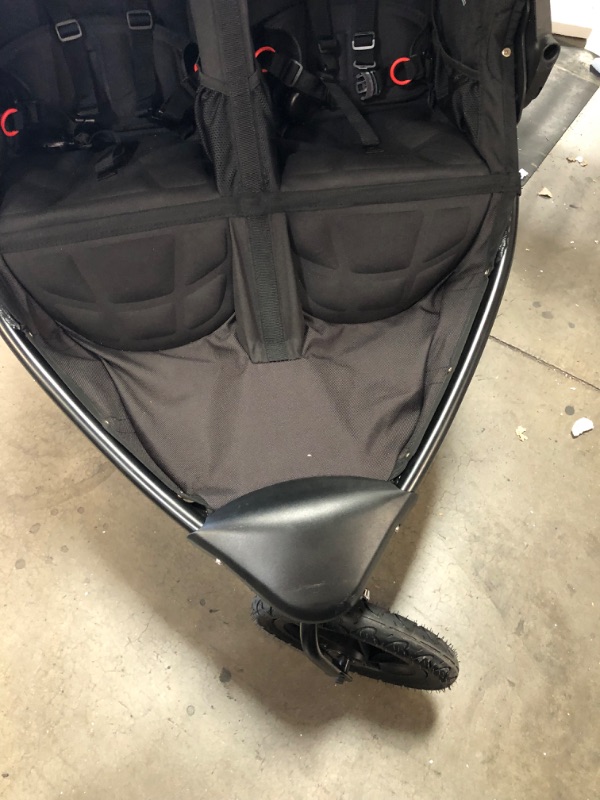 Photo 5 of (Missing Trays) BOB Gear Revolution Flex 3.0 Duallie Double Jogging Stroller, Graphite Black