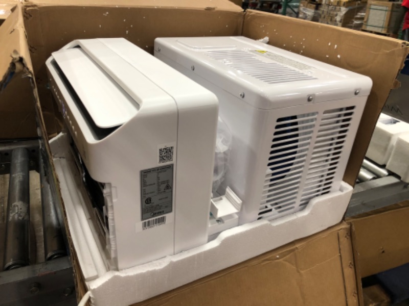 Photo 8 of (NOT FUNCTIONAL MOTOR; DENTED) Midea 8,000 BTU U-Shaped Inverter Window Air Conditioner WiFi, 9X Quieter, Over 35% Energy Savings ENERGY STAR MOST EFFICIENT