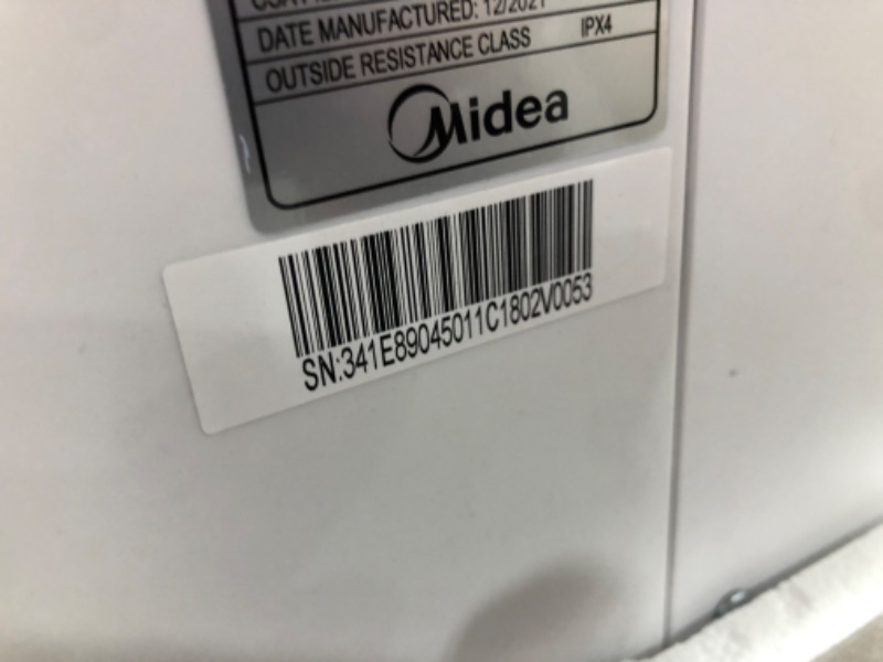 Photo 3 of (NOT FUNCTIONAL MOTOR; DENTED) Midea 8,000 BTU U-Shaped Inverter Window Air Conditioner WiFi, 9X Quieter, Over 35% Energy Savings ENERGY STAR MOST EFFICIENT