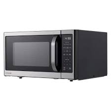 Photo 1 of 1.1 cu. ft. Countertop Microwave in Fingerprint Resistant Stainless Steel
