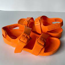 Photo 3 of ** USED SHOES**
Toddler Ade Footbed Sandals - Cat & Jack™ Orange -9
Toddler Ade Footbed Sandals - Cat & Jack™ PURPLE 8
Toddler Ade Footbed Sandals - Cat & Jack™ Orange  PINK SPRINKLES-8