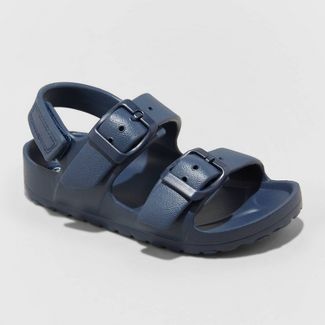 Photo 1 of Toddler Ade Footbed Sandals - Cat & Jack™ NAVY BLUE -9
Toddler Girls' Shaelyn Footbed Sandals - Cat & Jack™ - Cat & Jack™   SLIVER -8
**USED**