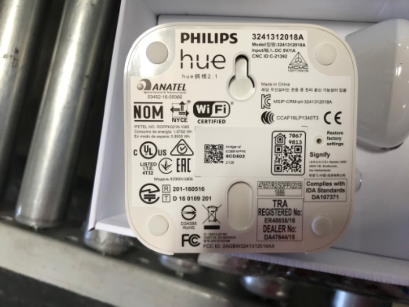 Photo 4 of Philips Hue 2pk A19 LED Starter Kit with Bridge White

