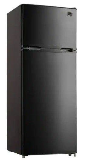 Photo 1 of 7.5 cu. ft. Mini Refrigerator in Black
