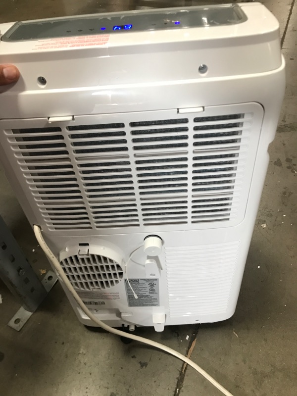 Photo 1 of BLACK+DECKER 10,000 BTU Portable Air Conditioner with Remote Control, White
