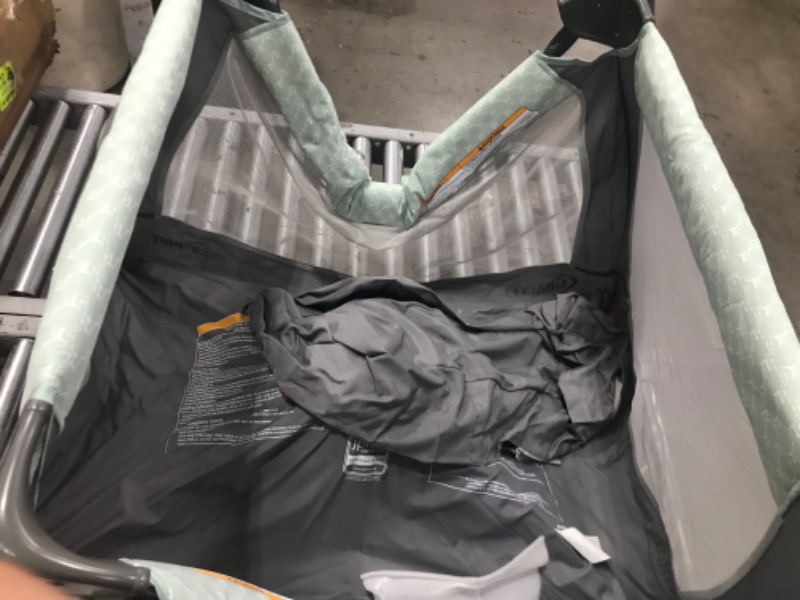 Photo 4 of Graco Pack 'n Play Day2Dream Bassinet Playard | Features Portable Bedside Bassinet, Diaper Changer, and More, Mills
