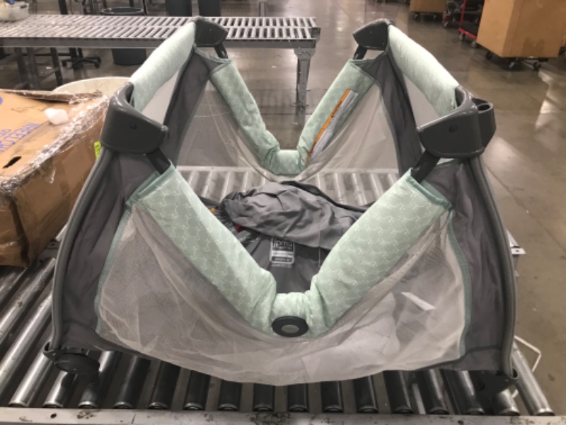 Photo 6 of Graco Pack 'n Play Day2Dream Bassinet Playard | Features Portable Bedside Bassinet, Diaper Changer, and More, Mills
