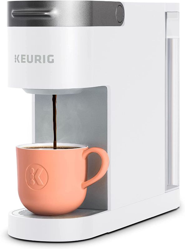 Photo 1 of Keurig K- Slim Single Serve K-Cup Pod Coffee Maker, Multistream Technology, White
