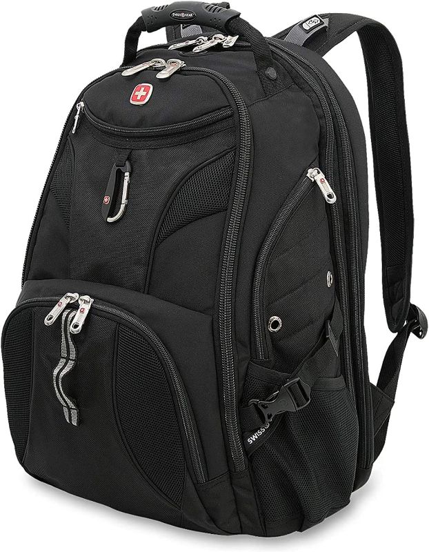 Photo 1 of SwissGear 1900 Scansmart TSA 17-Inch Laptop Backpack, Black, 19
