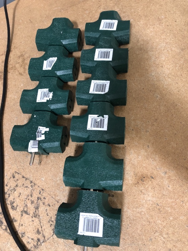 Photo 1 of 10 PACK*
Home Accents Holiday
3-to-1 Adapter, Green