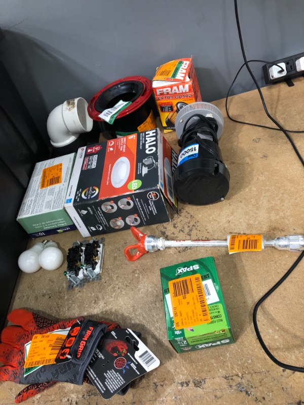 Photo 1 of 11 ITEMS*
BUNDLE OF HOME GOODS AND HARDWARE