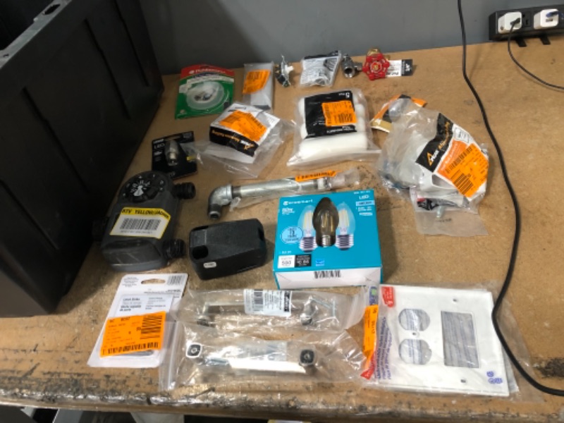 Photo 1 of 18 ITEMS*
BUNDLE OF HOME GOODS AND HARDWARE