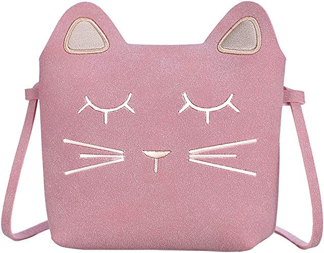 Photo 1 of 2 Bags of Auranso Little Girls Shoulder Bag, Cute Cat Ear Cross Body Bag Purse Adjustable Strap Massenger Handbag for Kids, Toddler, Girls