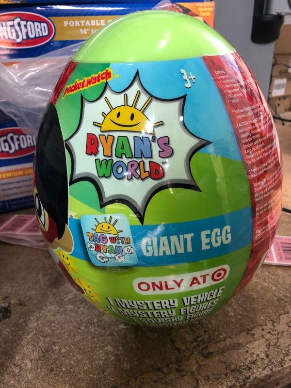 Photo 2 of 2 Ryan's World TAG with Ryan Giant Egg (Target Exclusive)
