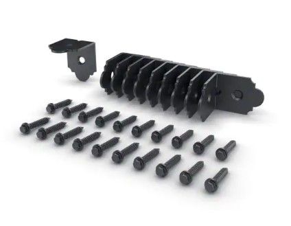 Photo 1 of 2 in. Decorative Rafter Clip Angle Brackets (10-Pack)
