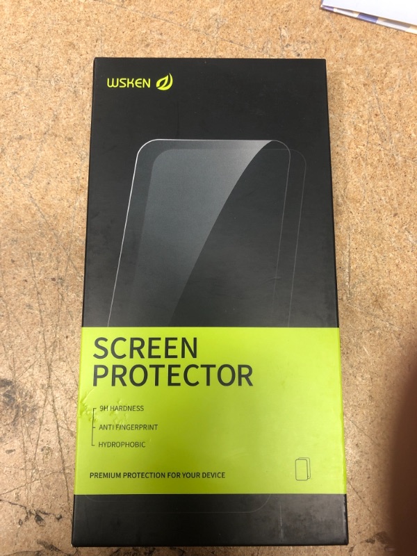 Photo 2 of WSKEN Privacy Screen Protector for iPhone 13 Pro Max 6.7 inch,[Auto-alignment] 2.5D Edge 28 Degree Anti Spy HD Tempered Glass Film with Easy Installing Device