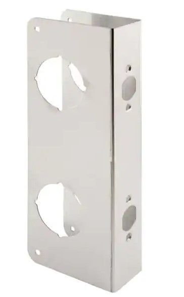 Photo 1 of 
Prime-Line
Lock and Door Reinforcer, 5-1/2 in., 2-3/8 in. x 1-3/4 in., Stainless Steel