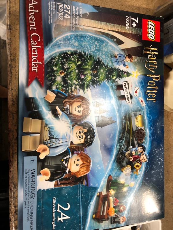 Photo 3 of LEGO Harry Potter Advent Calendar 76390 for Kids; 24 Cool Harry Potter Toys Including 6 Minifigures; New 2021 (274 Pieces)
