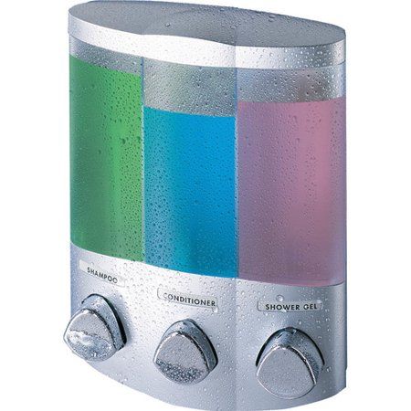 Photo 1 of Better Living TRIO Dispenser Satin Silver